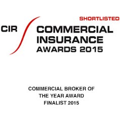 Commercial Insurance Awards commercial broker of the year award 2015